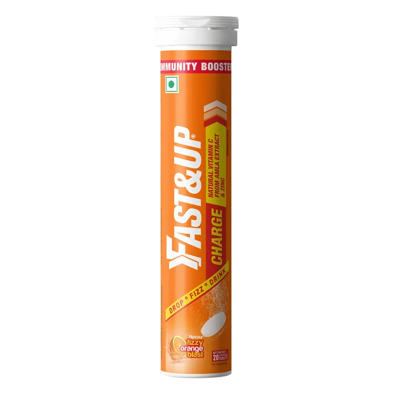 Fast&Up Charge Vitamin C Effervescent Tablets - Orange