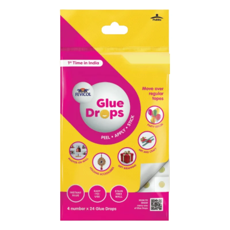 Fevicol Glue Drops Peel Apply & Stick