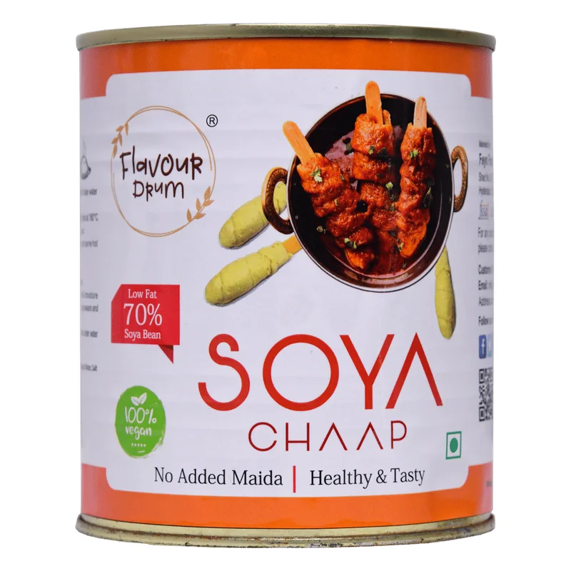 Flavour Drum Soya Chaap in Brine
