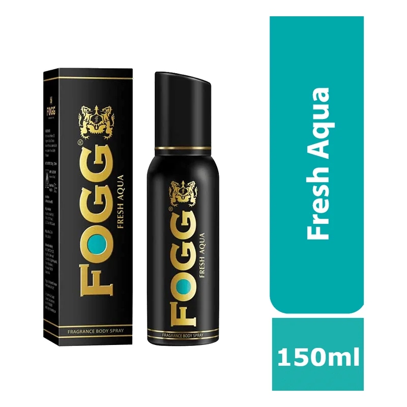 Fogg Black Series Fresh Aqua Body Spray for Men
