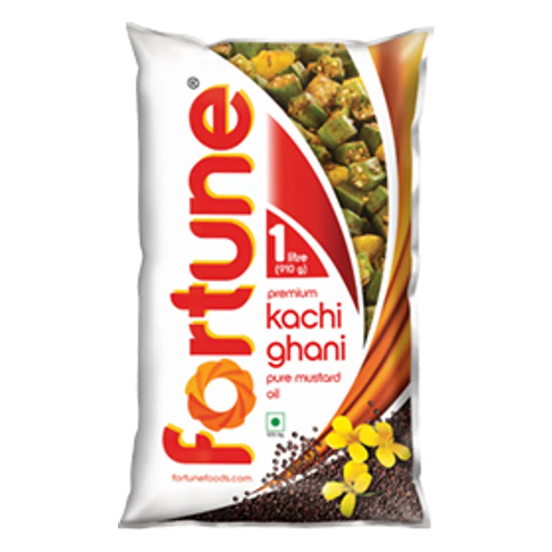 Fortune Premium Kachi Ghani Pure Mustard Oil Pouch