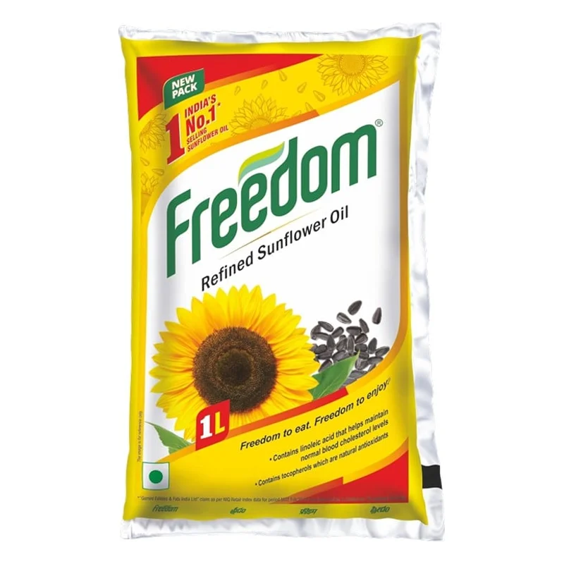 Freedom Refined Sunflower Oil Pouch