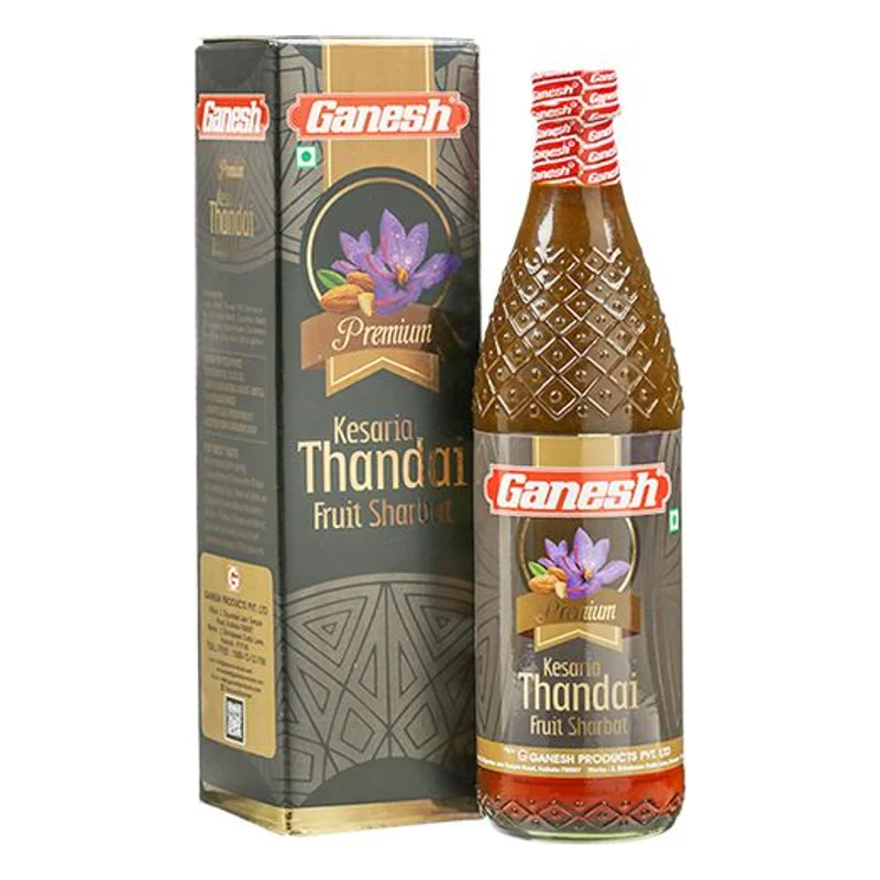 Ganesh Premium Kesaria Thandai Fruit Sharbat