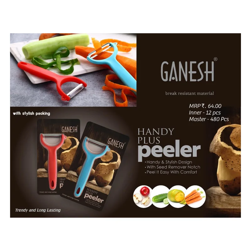 Ganesh Handy Plus Stainless Steel Peeler