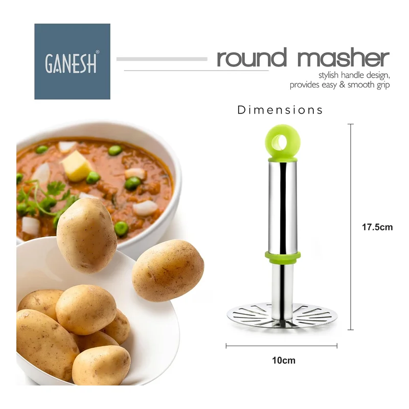 Ganesh Stainless Steel Potato Masher