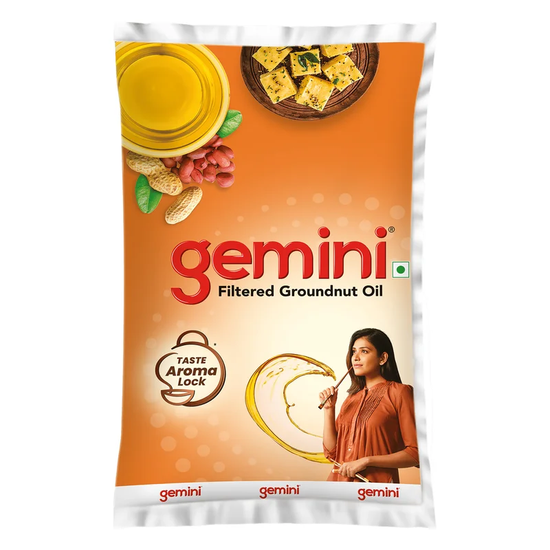 Gemini Filtered Groundnut Oil