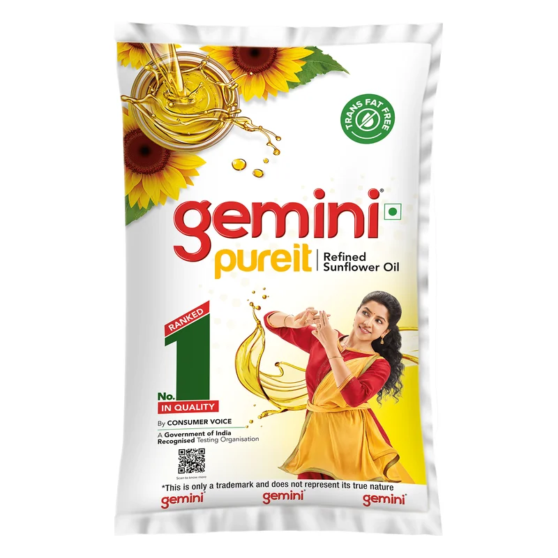 Gemini Pureit Refined Sunflower Oil