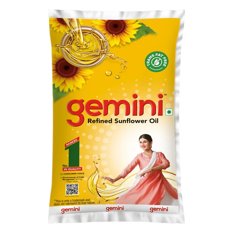 Gemini Refined Sunflower Oil