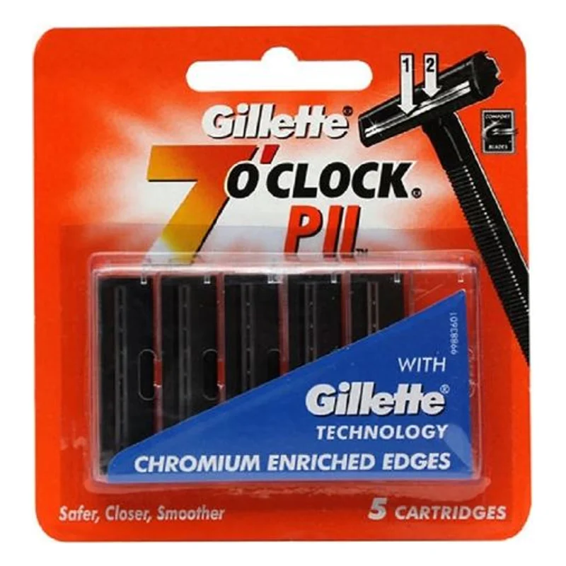 Gillette 7 O'Clock PII Cartridges