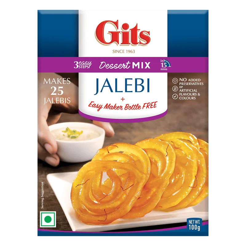 Gits Jalebi Mix with Maker