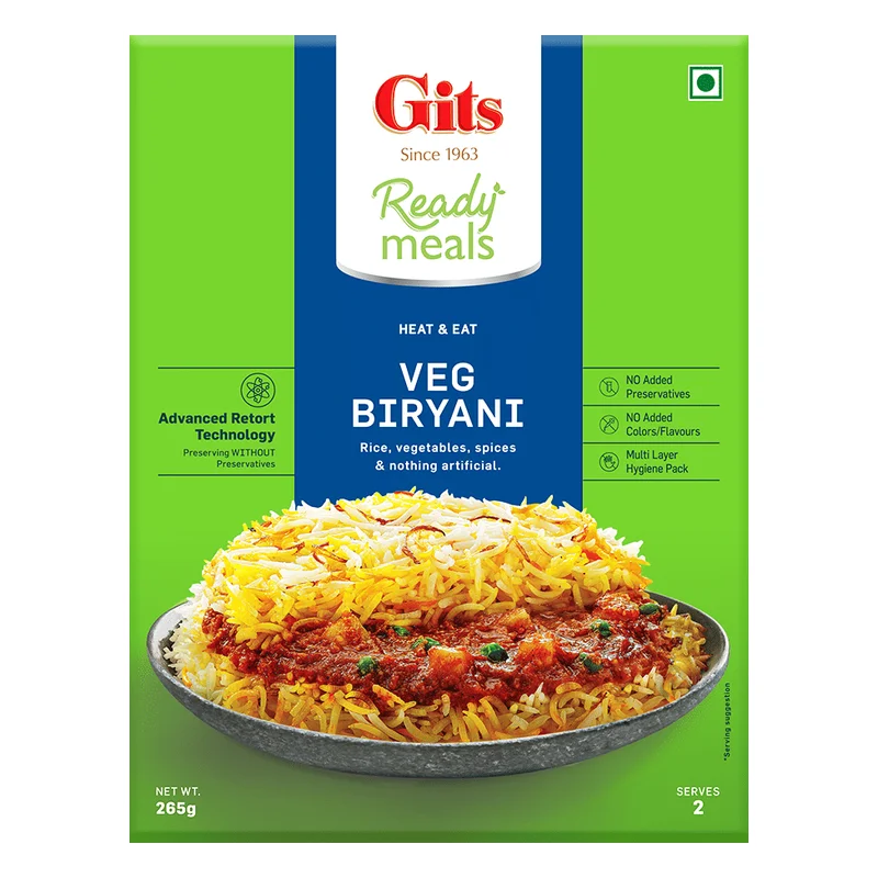 Gits Ready Meals - Veg Biryani