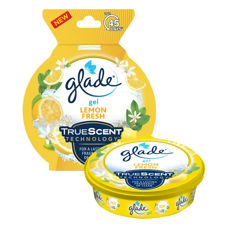 Glade Air Freshener Gel - Lemon Fresh