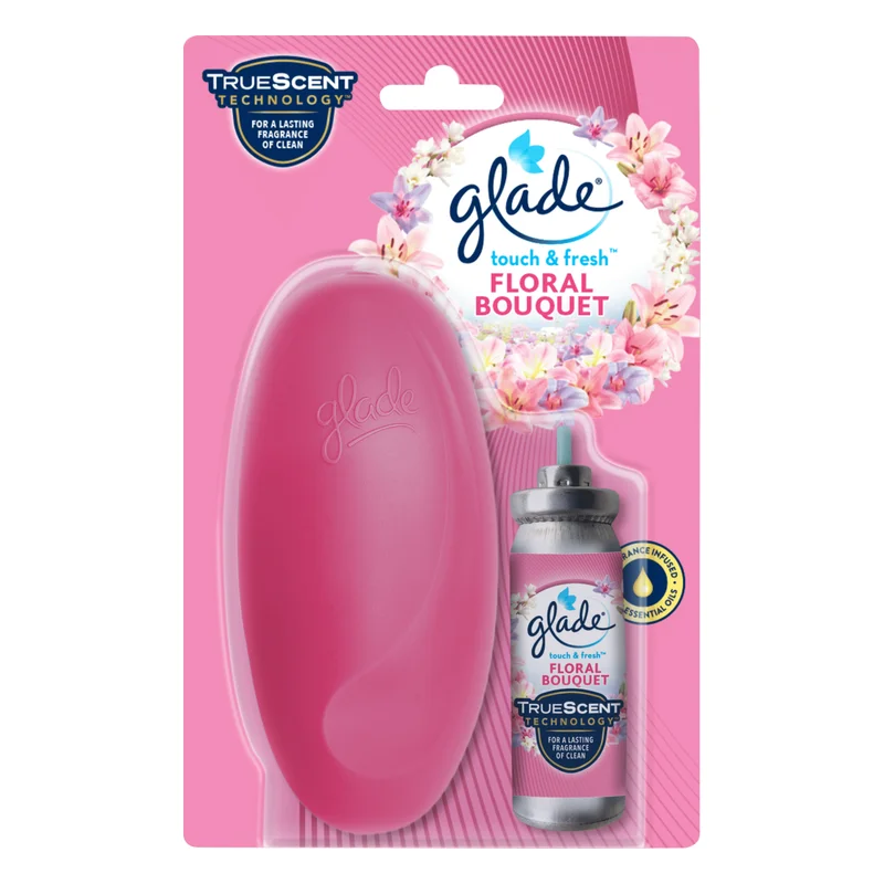Glade Touch & Fresh Air Freshener Holder Kit - Floral Perfection