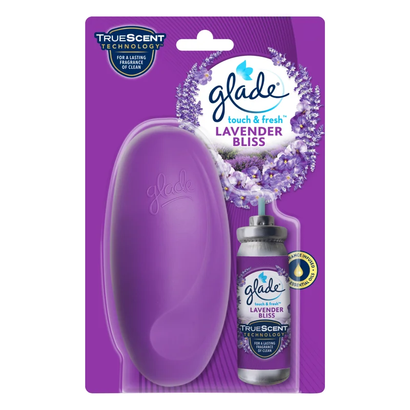 Glade Touch & Fresh Air Freshener Holder Kit - Wild Lavender