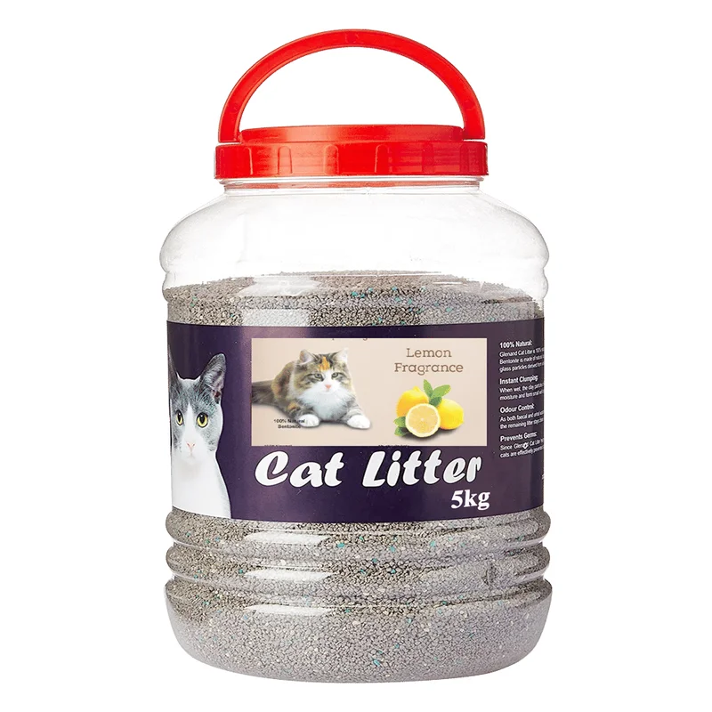 Glenand Cat Litter Natural Bentonite - Lemon