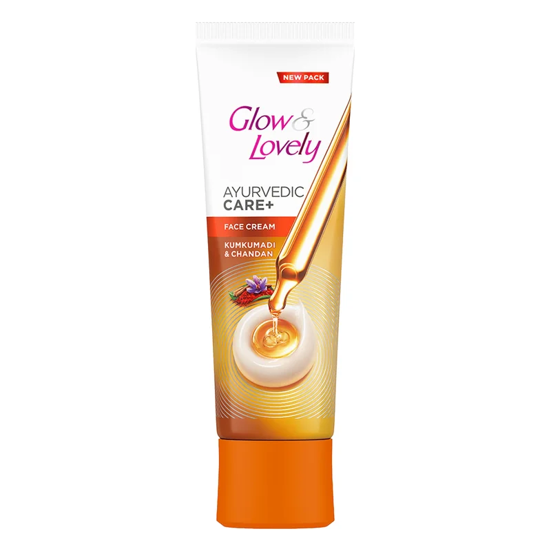 Glow & Lovely Ayurvedic Care+ Kumkumadi & Chandan Face Cream