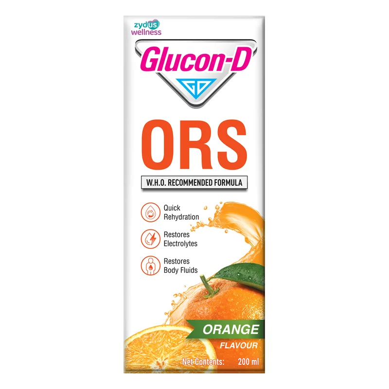 Glucon-D ORS Drink - Orange