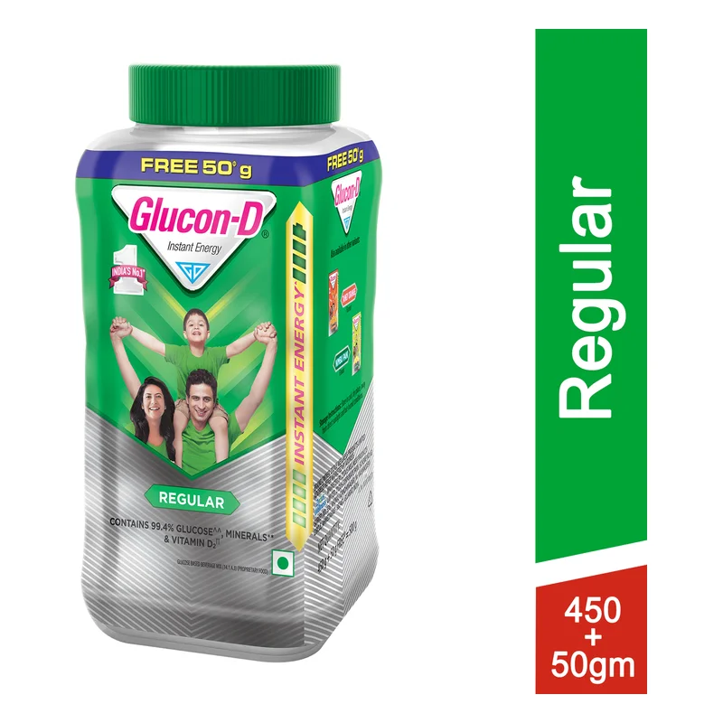 Glucon-D Regular Glucose Powder Jar