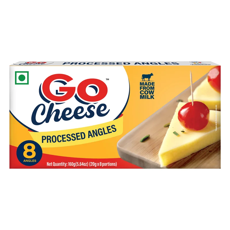 Go Cheese Processed Angles - Plain