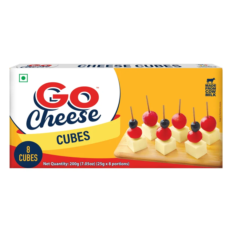 Go Cheese Processed Cheese Cubes