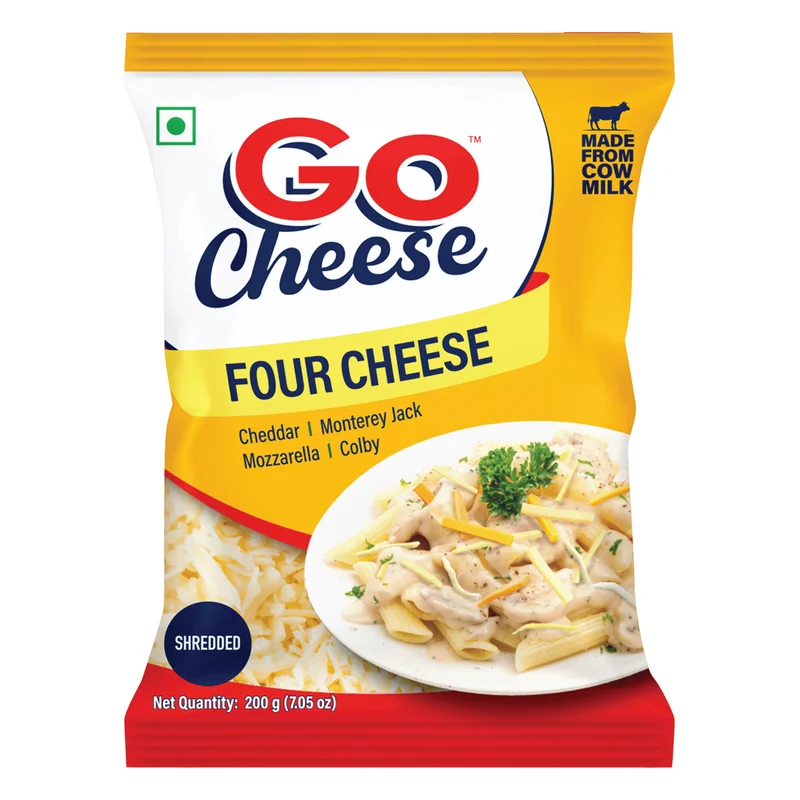Go Cheese Shredded Four Cheese