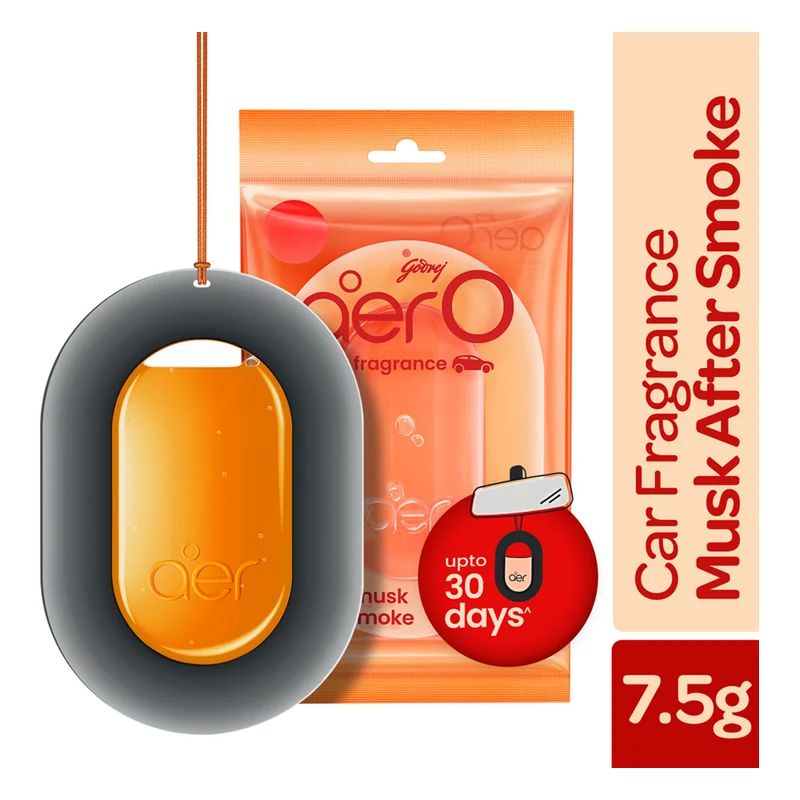 Godrej aer O Hanging Car Fragrance - Musk After Smoke