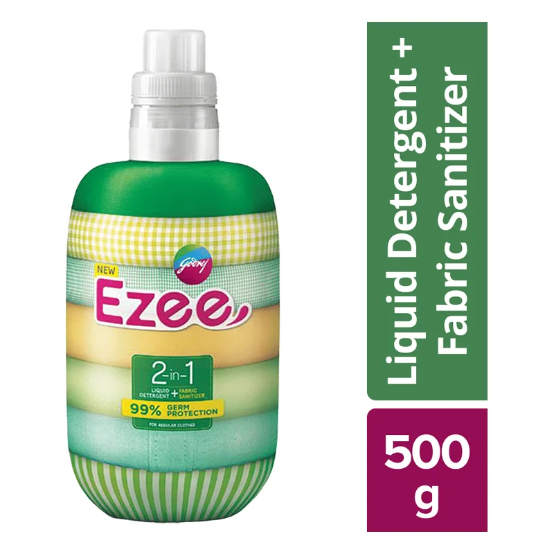 Godrej Ezee 2-in-1 Liquid Detergent + Fabric Sanitizer