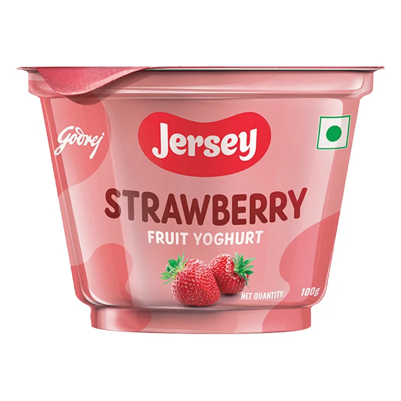 Godrej Jersey Strawberry Fruit Yoghurt