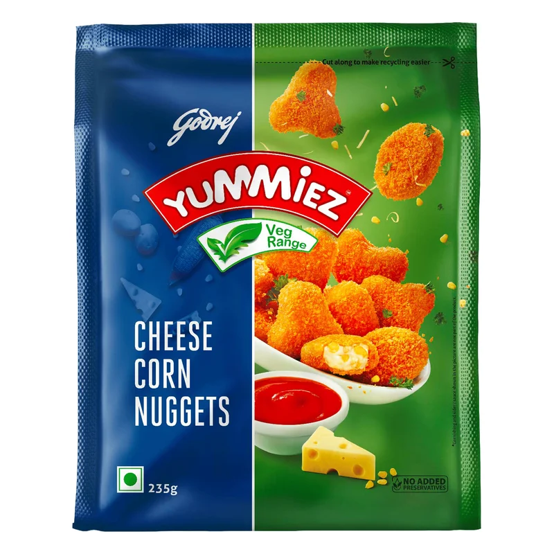 Godrej Yummiez Cheese Corn Nuggets