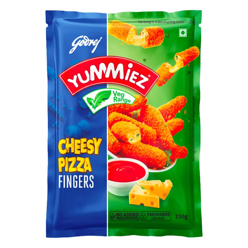Godrej Yummiez Cheesy Pizza Fingers