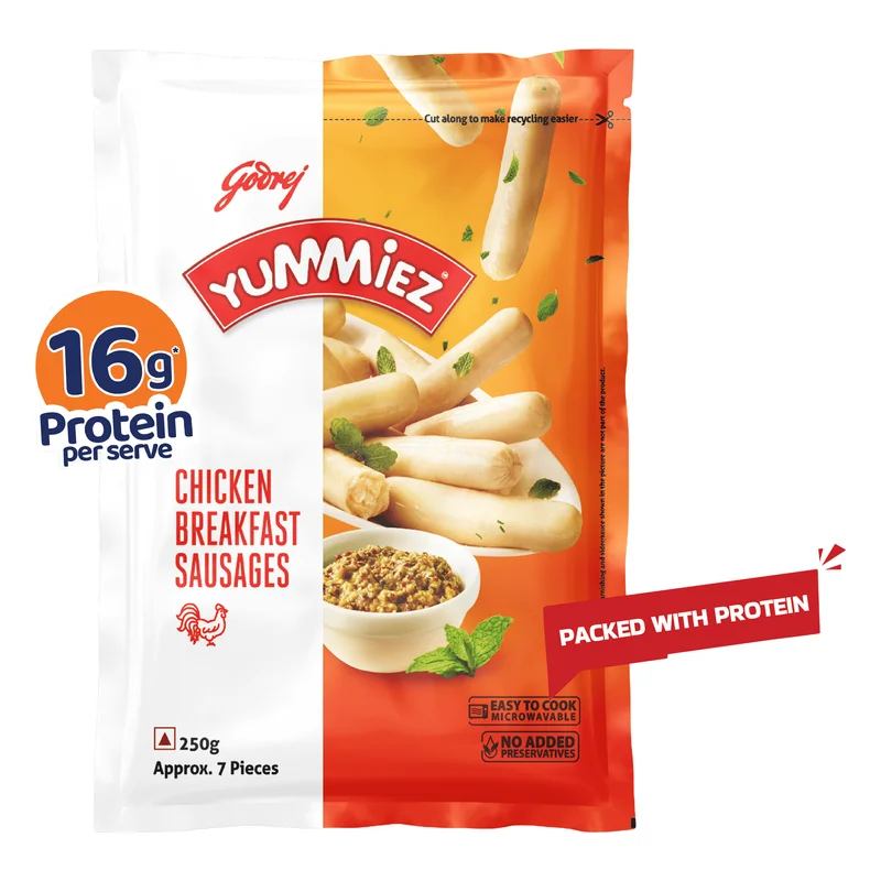 Godrej Yummiez Chicken Breakfast Sausages