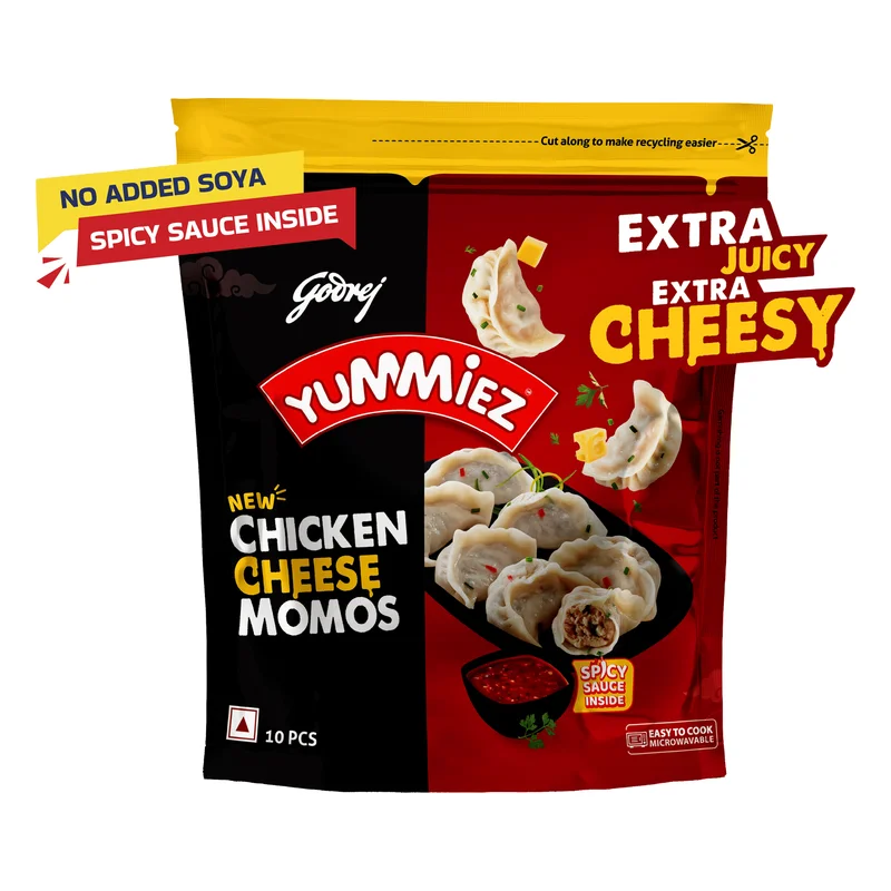 Godrej Yummiez Chicken Cheese Momos