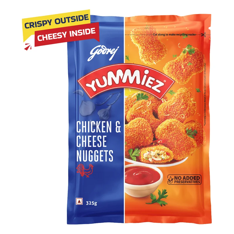 Godrej Yummiez Chicken & Cheese Nuggets