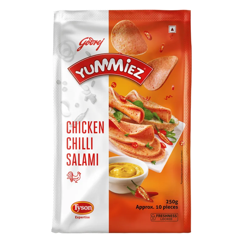 Godrej Yummiez Chicken Chilli Salami