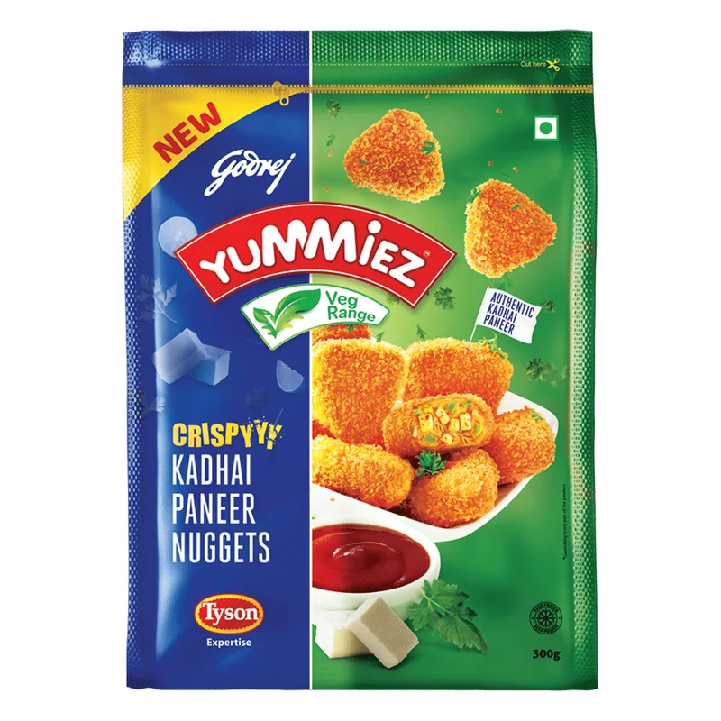 Godrej Yummiez Crispy Kadhai Paneer Nuggets