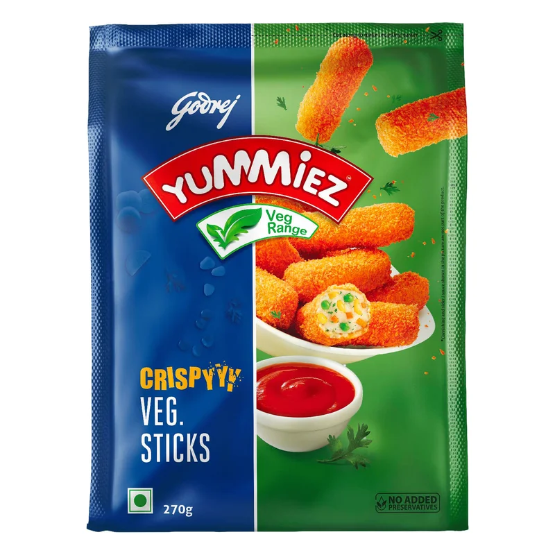 Godrej Yummiez Crispy Veg Sticks