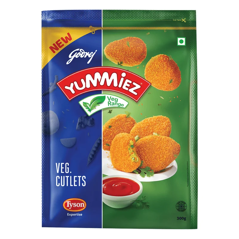 Godrej Yummiez Veg Cutlet