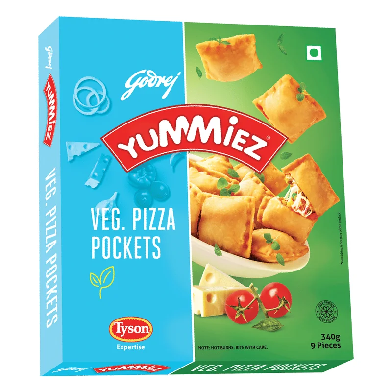 Godrej Yummiez Veg Pizza Pockets