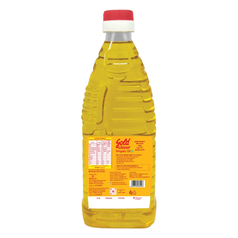 Gold Winner Gingelly Oil Bottle