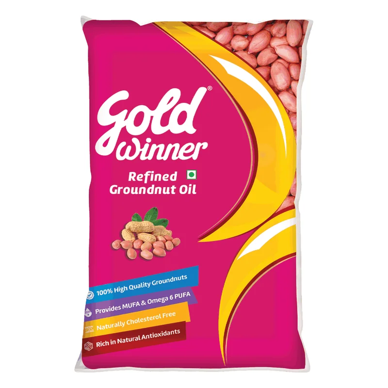 Gold Winner Refined Groundnut Oil