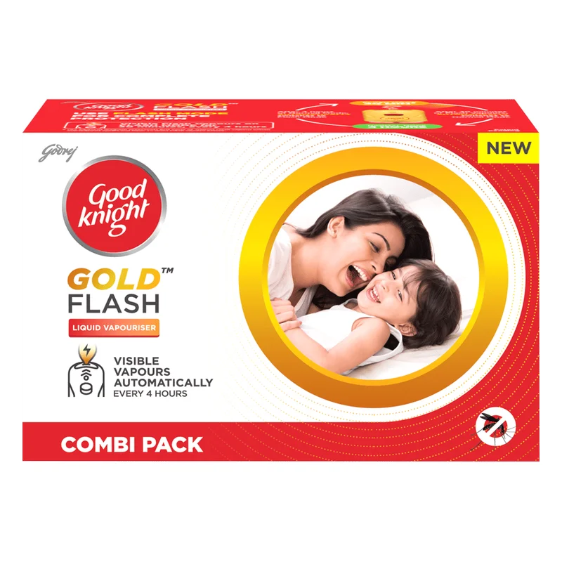 Good Knight Gold Flash Combi Pack (Machine + Refill)