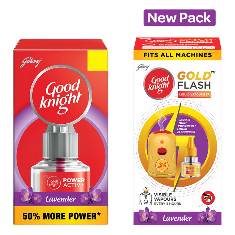Good Knight Gold Flash Liquid Vaporiser Refill - Lavender