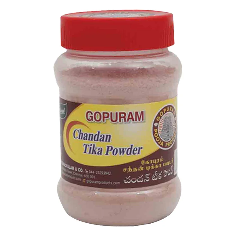 Gopuram Chandan Tika Pet Jar