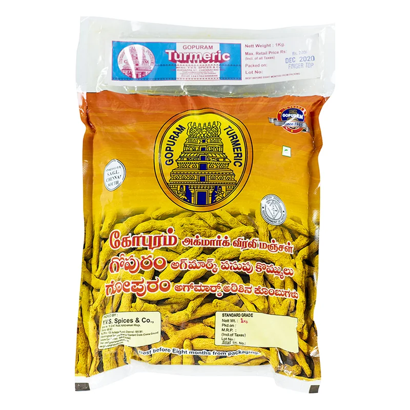 Gopuram Finger Turmeric Top