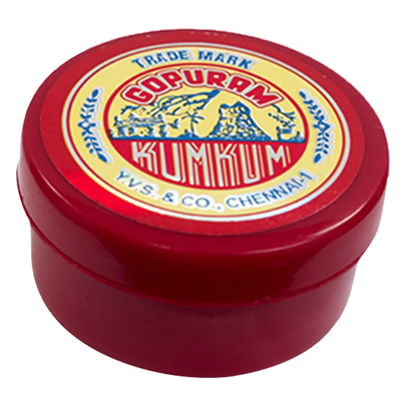 Gopuram Kumkum Red