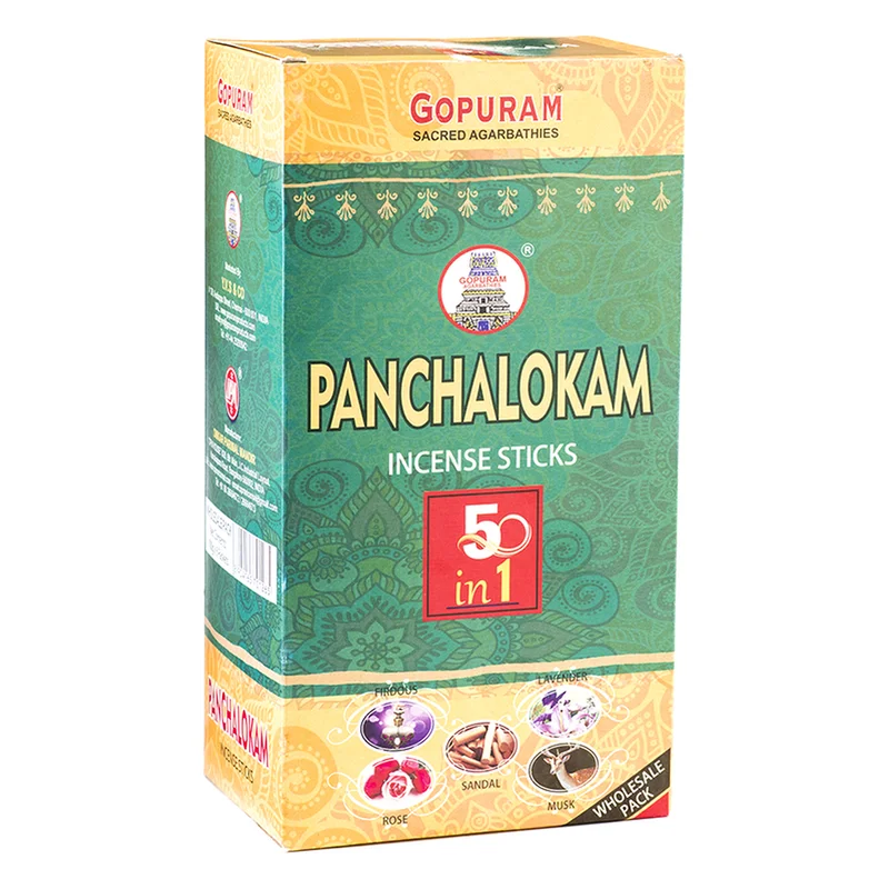 Gopuram Panchalokam 5-in-1 Agarbathi