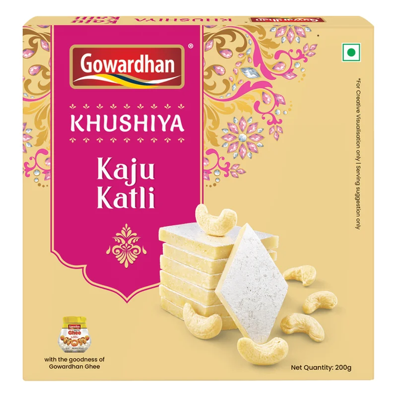 Gowardhan Khushiyan Kaju Katli