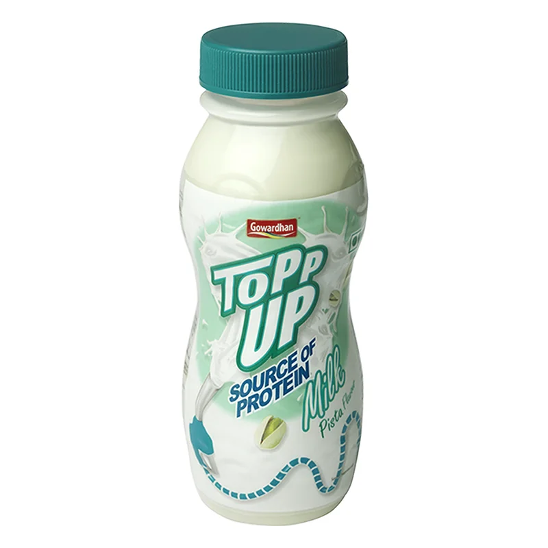 Gowardhan Topp Up Flavoured Milk - Pista