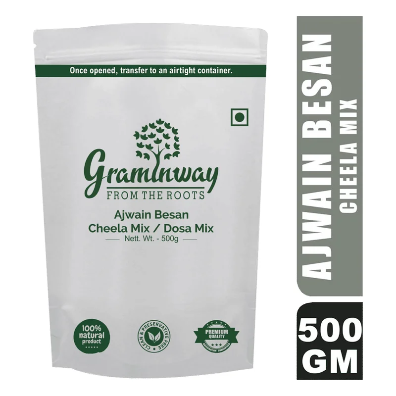 Graminway Ajwain Besan Cheela / Dosa Mix