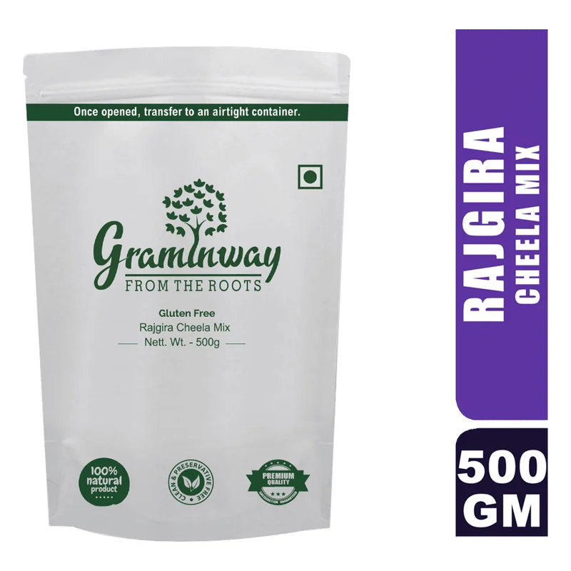 Graminway Amaranth (Rajgira) Cheela / Dosa Mix - Gluten Free
